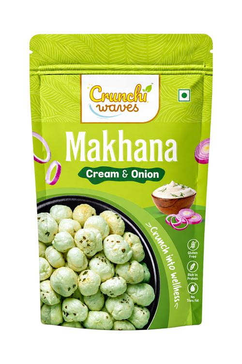Crunchi Waves cream-onion Makhana 41 g